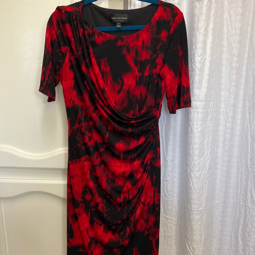 Red dress